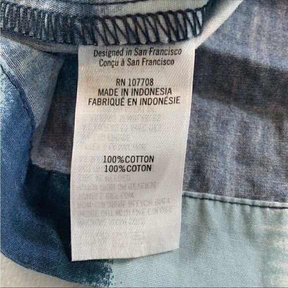 Tea Collection Blue Floral Print Skirt - Picture 3 of 8